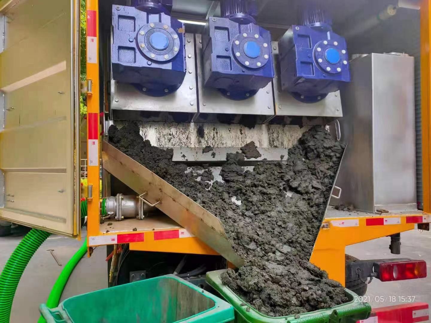 永康化粪池清掏城市维护站-泥浆净化干湿分离处理